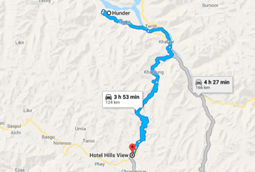 How to Reach Hotel Hills View Leh How to Reach Hotel Hills View Leh